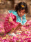 Te Amo Organic Cotton Block Printed Dress