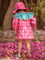Te Amo Organic Cotton Block Printed Dress