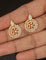 Designer Zirconia Floral Stud Earrings