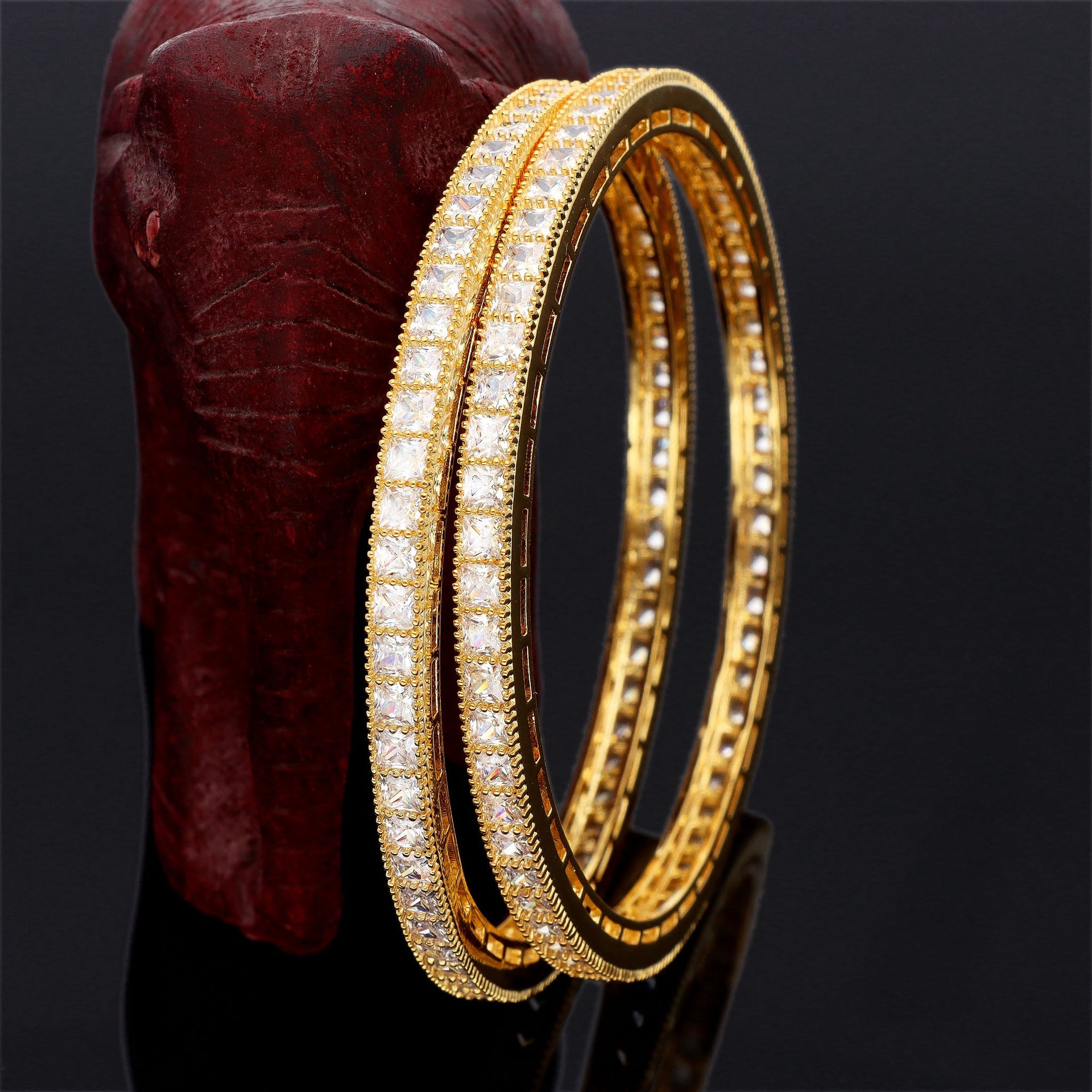 Zirconia Bangles ZBGL10705