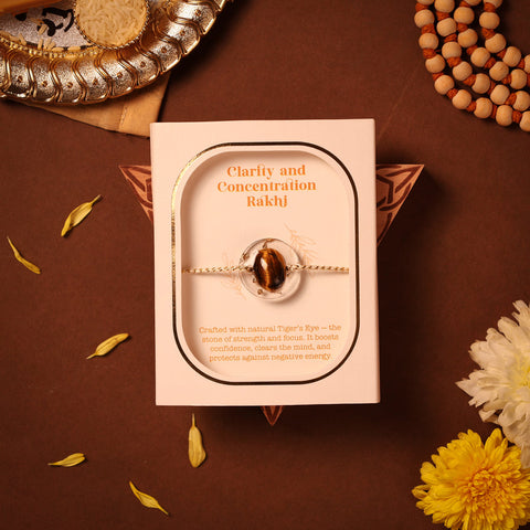 Concentration Stone Rakhi