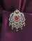 Designer Zirconia CZ Choti Piece With Ruby Stone
