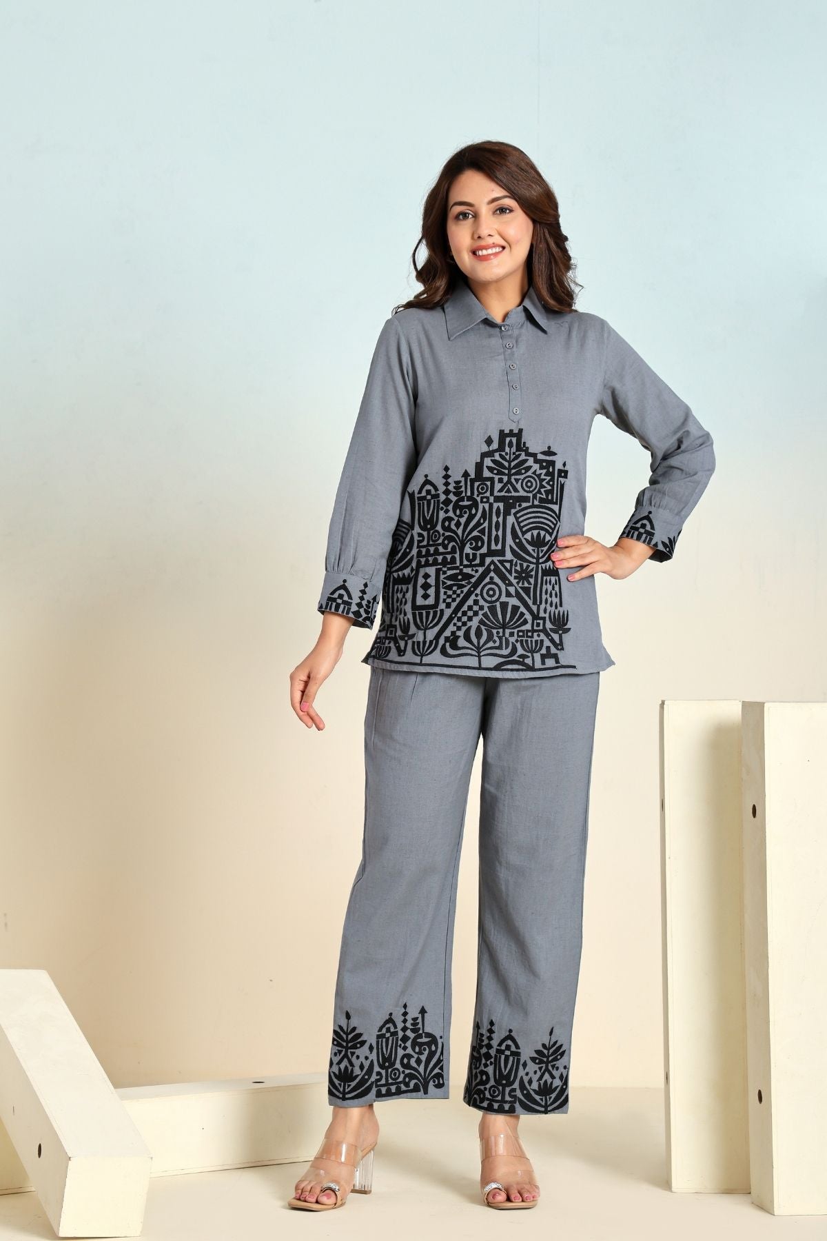 Linen Kurti for Office Wear