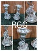 RGC antique German silver diya pair