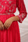 Magenta Color Zari Work Gown
