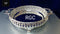 Imported German Silver Trays Round with Handle and Legs