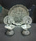 RGC Antique German Silver Flower Plate With Diya