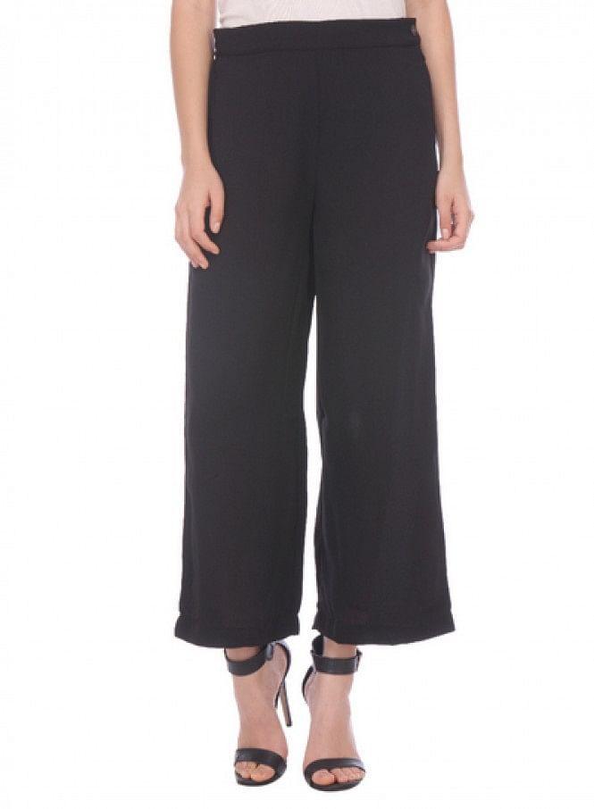 Black Ankle-Length Pants