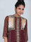 Maroon Embellished kurta Set