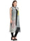 Grey Sleeveless Printed Gillet