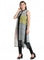Grey Sleeveless Printed Gillet