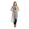 Grey Sleeveless Printed Gillet