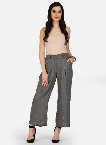 Grey Volume Pants