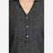 Black 3/4 Sleeve Denim kurta