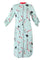 Green Mandarin Neck Printed kurta