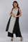 Black & White Printed kurta Set