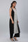 Black & White Printed kurta Set