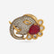 Kundan Finger Ring 193208