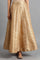 Gold Jacquard Skirt