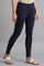 Navy Blue Solid Tights