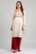 Beige Round Neck Winter kurta
