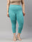 Dark Mint Cotton Stretch Churidar