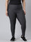 Silver Grey Nylon Stretch Training Tights