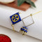 Bhaiya Bhabhi Rakhi Set (Blue)