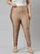 Antique Gold Nylon Stretch Shimmer Churidar