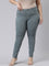 Women Solid Ocean Green Super Stretch Jeggings