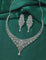 Designer Zirconia Crystal Elegance Necklace Set