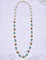 Designer Pearls and Green Beads Mala