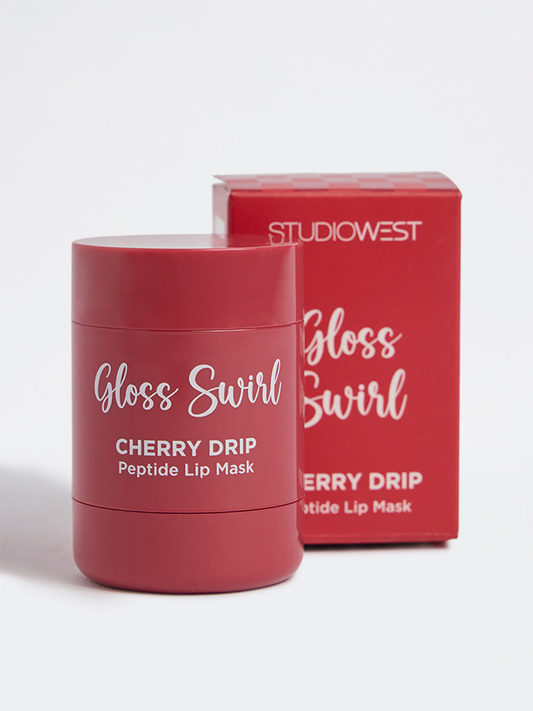 Studiowest Gloss Swirl Cherry Dip Peptide Lip Mask- 12 gm