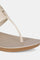 Aurelia Ecru Laser Cut Almond Toe Wedge-Zcynthia