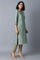 Mint Green Jacquard kurta