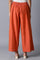 Orange Parallel Pants