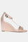 Rose Gold Almond Toe Solid Wedge-Wbeverly