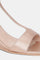 Rose Gold Almond Toe Solid Wedge-Wbeverly