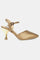 W Solid Copper Pointed Toe Stiletto