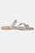W GOLD Almond Toe Flat-WMELODY