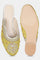 W Mustard Round Toe Flat-WSUSAN