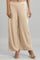 Beige Shimmer Palazzos