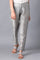 Silver Solid Trousers