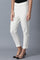 White Fitted Pants