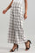 White Printed Palazzos