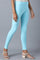 Blue Ankle Length Tights