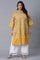 Yellow Panelled kurta