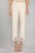 Beige Straight Kurta and Slim Pant Set