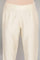 Beige Straight Kurta and Slim Pant Set