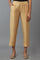 Beige Festive Trousers